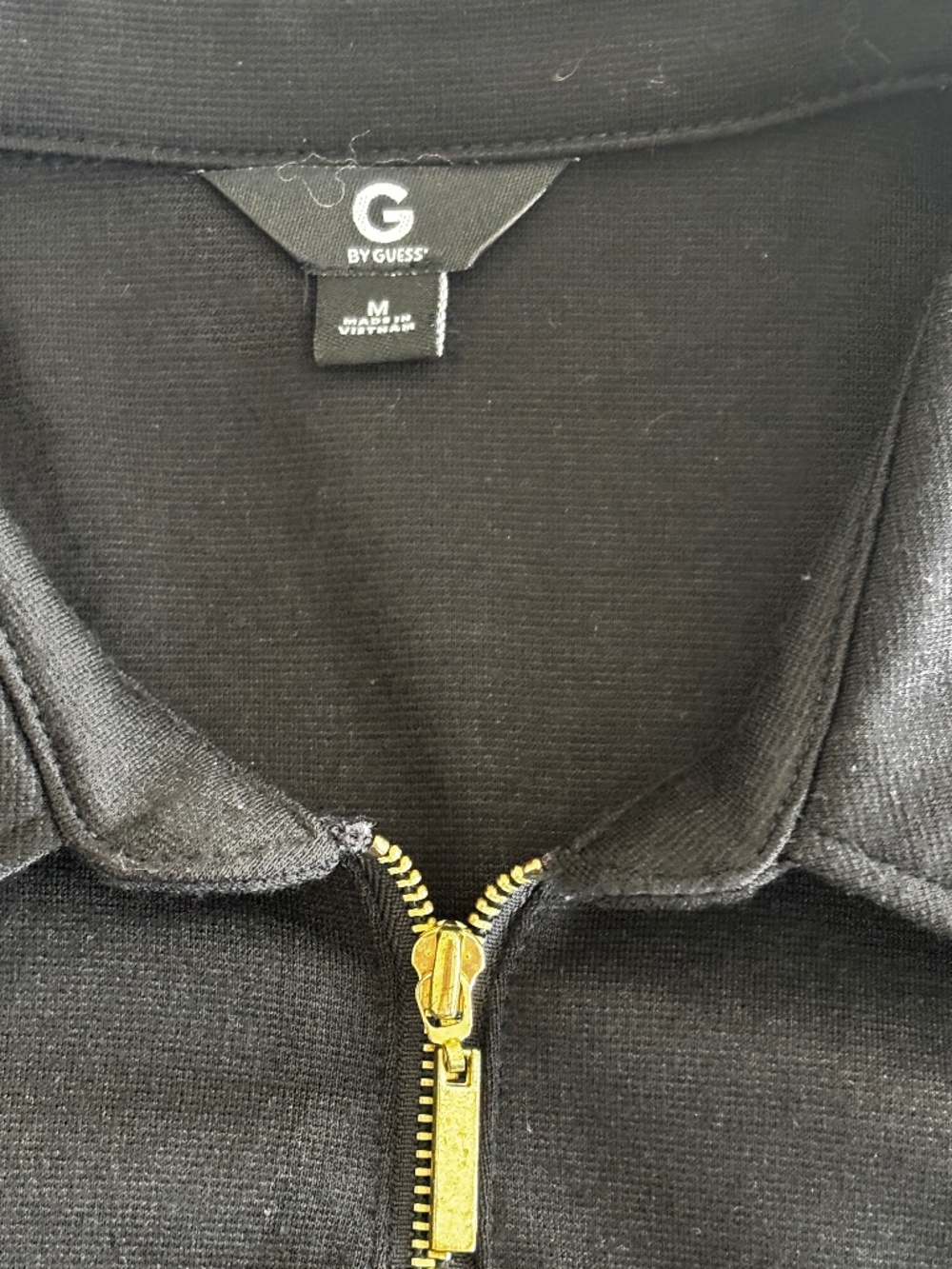 G by Guess Polo Collar Dress - Black M - Picture 5 of 6